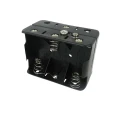 RS PRO C Size 6-Cell Snap-in Polypropylene Battery Holder with Spring Termination 185-4614