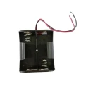 RS PRO Battery Holder for C Size Batteries with Lead Wire Mount Polypropylene Body Coil Spring Termination 185-4650