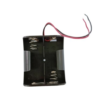 RS PRO Battery Holder for C Size Batteries with Lead Wire Mount Polypropylene Body Coil Spring Termination 185-4650