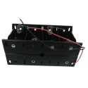 RS PRO D Size 8-Cell Battery Holder Polypropylene Body with Coil Spring Termination 185-4681