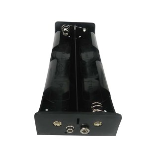 RS PRO Battery Holder for 6 D Size Cells with Spring Termination and Snap-in Mount 195mm Length 185-4683