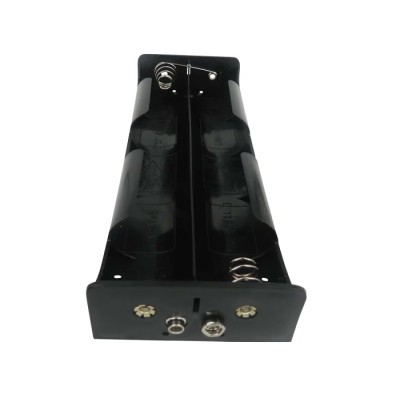 RS PRO Battery Holder for 6 D Size Cells with Spring Termination and Snap-in Mount 195mm Length 185-4683