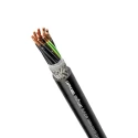 Lapp ÖLFLEX CHAIN 819 CP Screened Flexible Control Cable 12 Cores 16 AWG, 50 m, Black Polyurethane Sheath 1027935