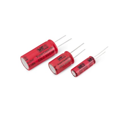 Wurth Elektronik 10 F 2.7V DC Polar Supercapacitor Through Hole Mount WCAP-STSC 850617021004