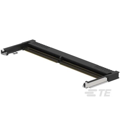 TE Connectivity 0.5 mm Pitch 260 Way Right Angle Surface Mount SO DIMM Socket 25V 500mA 2309407-1