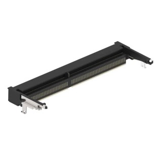 TE Connectivity 0.5 mm Pitch 260 Way, Right Angle Surface Mount SO DIMM Socket 25V, 500mA 2309411-1