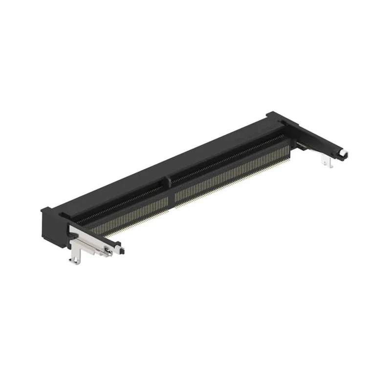 TE Connectivity 0.5 mm Pitch 260 Way, Right Angle Surface Mount SO DIMM Socket 25V, 500mA 2309411-1