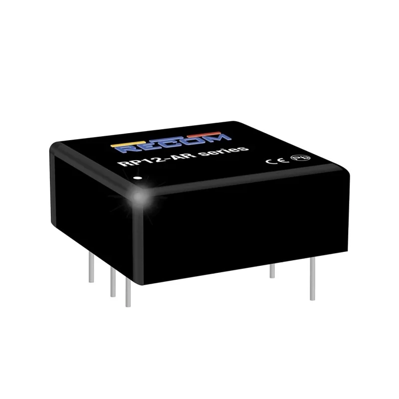 Recom RP12-AR DC/DC Converter 15V DC 800mA 160V DC Input 36V Input 12W Through Hole RP12-AR