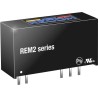 Recom 2W SIP-8 Through Hole DC/DC Converter, 5V DC Output, 200mA Output Current, 4.5V-5.5V DC Input, 5.2kV Isolation REM2