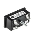 Curtis 700 Series 6 Digit LCD Panel Mount Hour Meter 60V AC Electrical Reset 185-6006