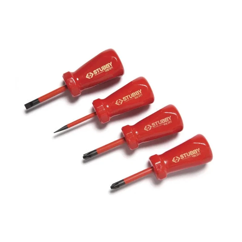 CK Screwdriver Set IK06 Pozidriv Tip Sizes 4 mm, 5 mm (Slotted), PZD2, 4-Piece IK06