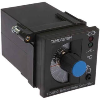 Tempatron On-Off Temperature Controller DIN Rail Panel Surface Mount 5 Output Relay 230V AC TC4800