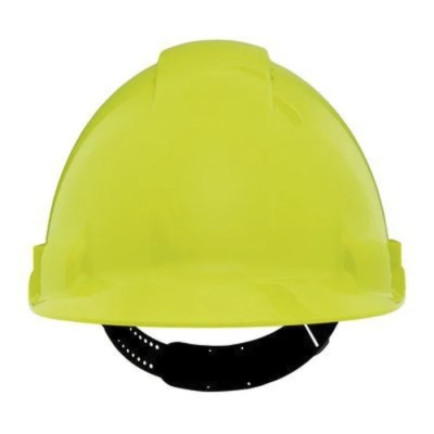 3M Yellow Safety Helmet Ventilated Adjustable Ratchet Suspension ABS Material G30CGB