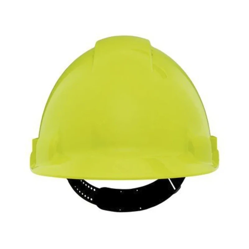 3M Yellow Safety Helmet Ventilated Adjustable Ratchet Suspension ABS Material G30CGB