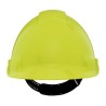 3M Yellow Safety Helmet Ventilated Adjustable Ratchet Suspension ABS Material G30CGB