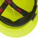 3M Yellow Safety Helmet Ventilated Adjustable Ratchet Suspension ABS Material G30CGB