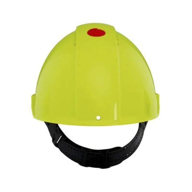3M Yellow Safety Helmet Ventilated Adjustable Ratchet Suspension ABS Material G30CGB