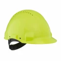 3M Yellow Safety Helmet Ventilated Adjustable Ratchet Suspension ABS Material G30CGB