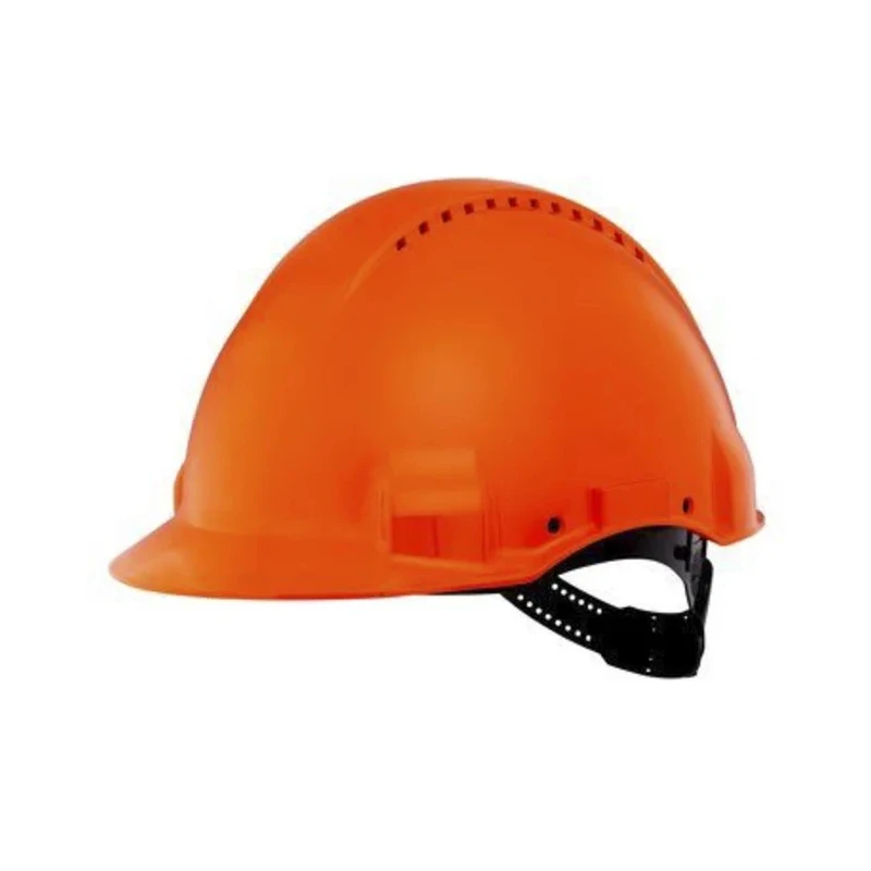 3M Peltor Uvicator G3000 Orange Safety Helmet Ventilated Adjustable EN 397 G30COR
