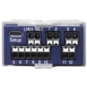 Jumo diraTRON Panel Mount PID Temperature Controller 2 Input 2 Output 1 Relay 240V AC 48mm Length 702110/8-0000-23/000