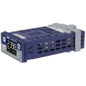 Jumo diraTRON Panel Mount PID Temperature Controller 2 Input 2 Output 1 Relay 240V AC 48mm Length 702110/8-0000-23/000