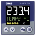 Jumo diraVIEW Panel Digital Indicator with 1 Input, 30V Supply, LCD Display, Panel Mount 701511/8-0000-23/000