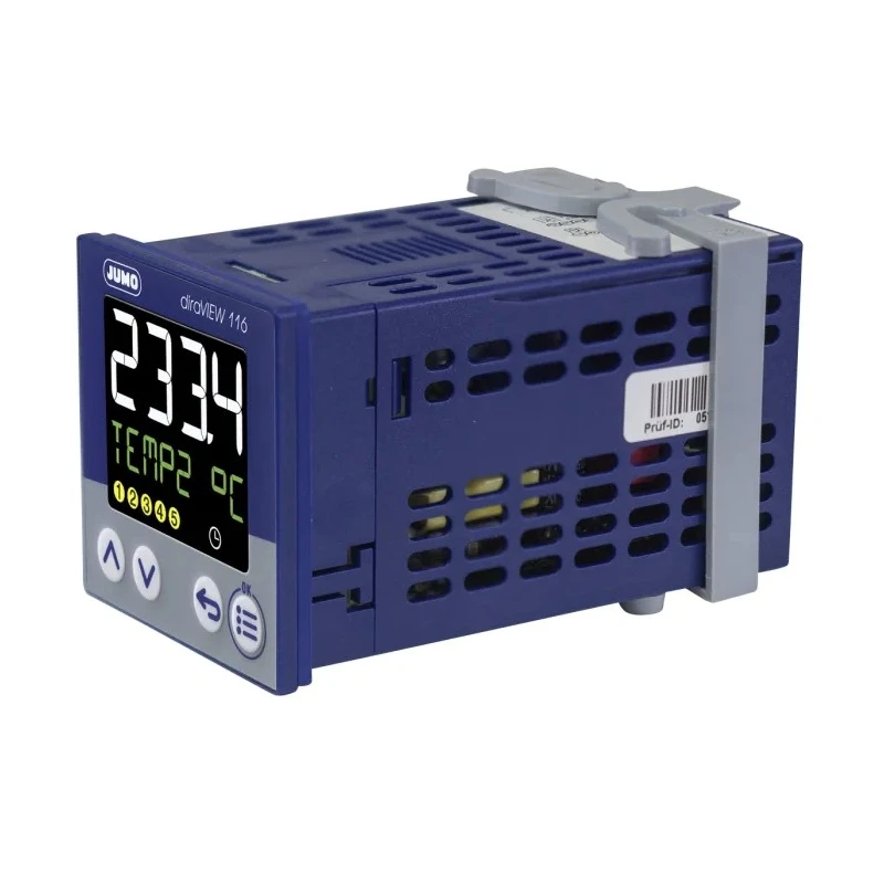 Jumo diraVIEW Panel Digital Indicator with 1 Input, 30V Supply, LCD Display, Panel Mount 701511/8-0000-23/000