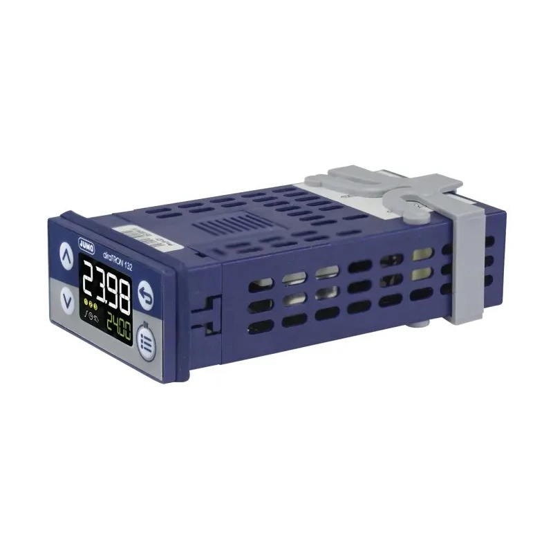 Jumo diraTRON Panel Mount PID Temperature Controller 2 Input, 1 Output Relay 240V ac 702110/8-0300-23/000