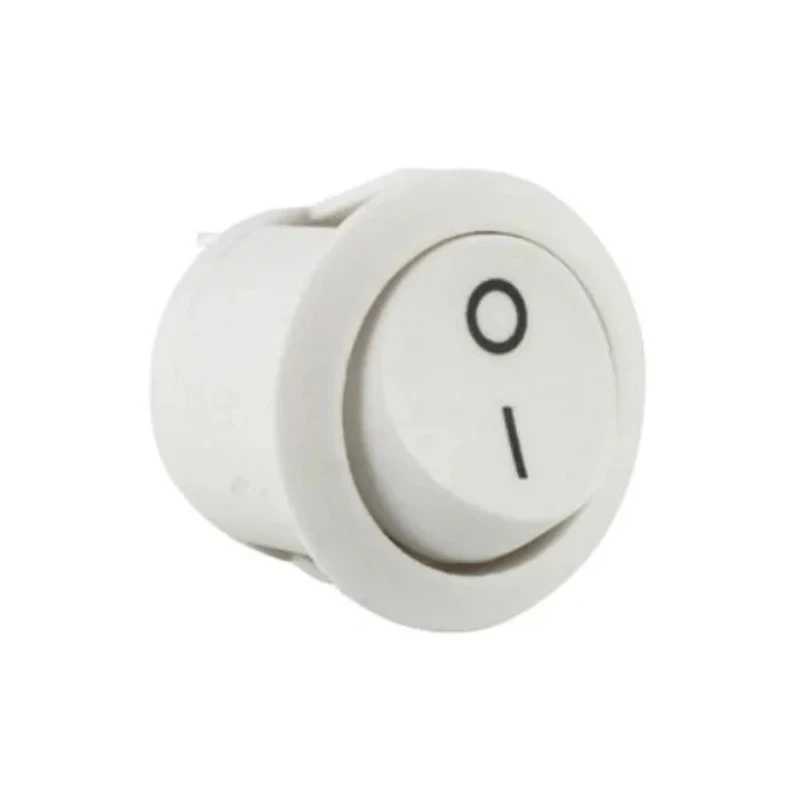 RS PRO SPST On-Off Rocker Switch Panel, Nylon Housing, 6A 250V AC, Panel Mount 185-8228