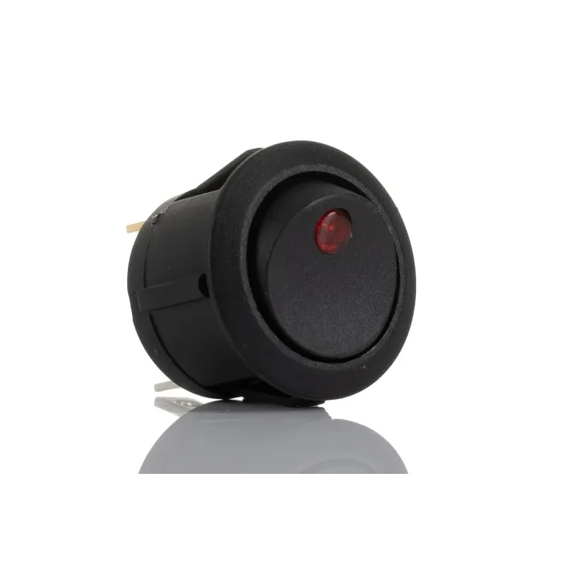 RS PRO Illuminated SPST On-Off On-Off Rocker Switch Panel Nylon Housing 6A 250V AC 185-8223