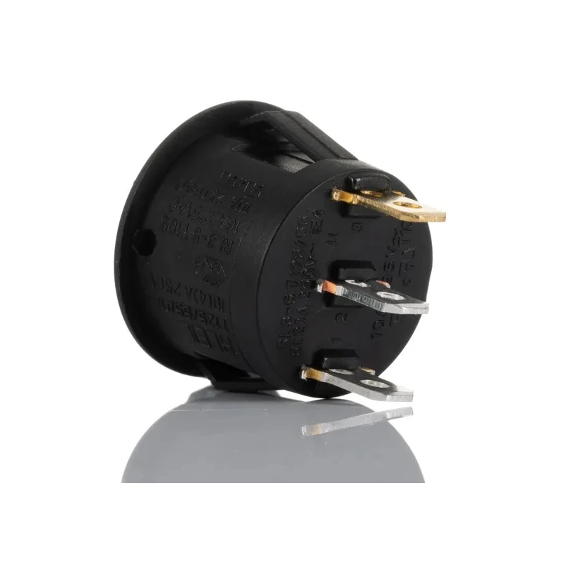 RS PRO Illuminated SPST On-Off On-Off Rocker Switch Panel Nylon Housing 6A 250V AC 185-8223