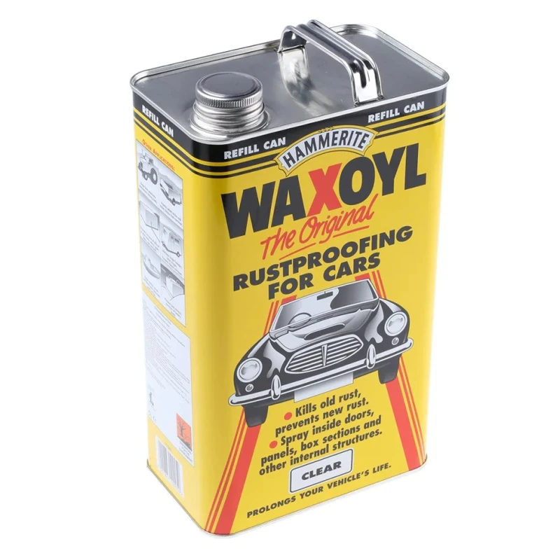 Hammerite Transparent Rust & Corrosion Inhibitor Waxoyl Clear 5 L Can 5092941