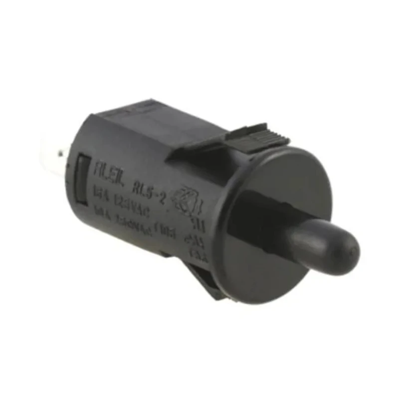 RS PRO Push Button Switch Panel Mount On-Off SPST IP68 15 mm Cutout 250 V AC 16A 185-8234