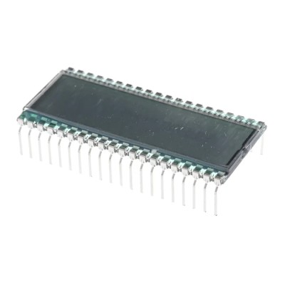 RS PRO 7 Segment LED LCD Monochrome Display Black on Grey 1 x 3-1/2 185-8529