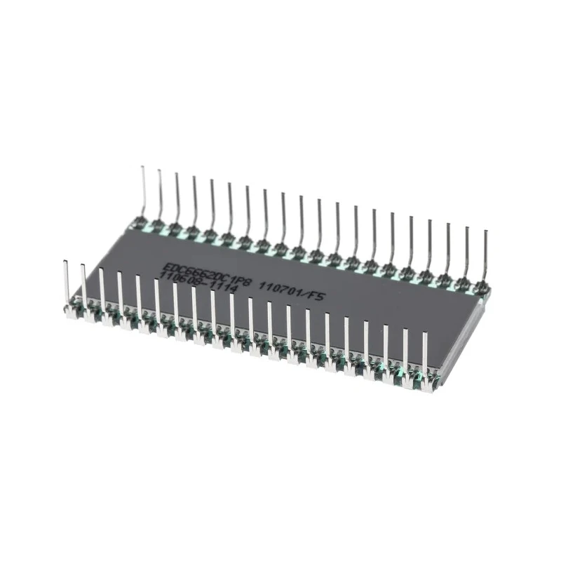 RS PRO 7 Segment LED LCD Monochrome Display Black on Grey 1 x 3-1/2 185-8529