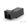 TE Connectivity LIGHT-N-LOK Series Modular Latched Wire-to-Wire Female Poke-in Lighting Connector, 2-Pole, 9A 2834049-2