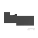 TE Connectivity LIGHT-N-LOK Series Modular Latched Wire-to-Wire Female Poke-in Lighting Connector, 2-Pole, 9A 2834049-2