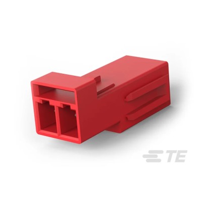 TE Connectivity LIGHT-N-LOK Series Cable Modular Latched Wire-to-Wire Female Poke-in, 2-Pole, 9A, 600V AC, 2-Way 1-2834049-4