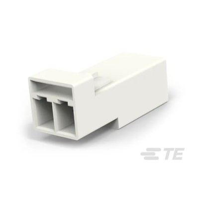 TE Connectivity LIGHT-N-LOK Series Modular Latched Wire-to-Wire Female Poke-in Lighting Connector, 2-Pole, 9A 2834049-1