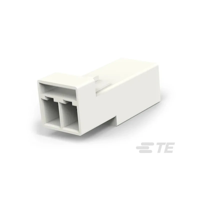 TE Connectivity LIGHT-N-LOK Series Modular Latched Wire-to-Wire Female Poke-in Lighting Connector, 2-Pole, 9A 2834049-1