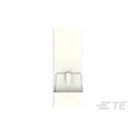 TE Connectivity LIGHT-N-LOK Series Modular Latched Wire-to-Wire Female Poke-in Lighting Connector, 2-Pole, 9A 2834049-1