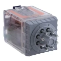Releco Power Relay, 12V DC Coil, 10A Switching Current, DPDT, Plug-In Terminal, Silver Alloy Contacts C2-A20X / DC 12V
