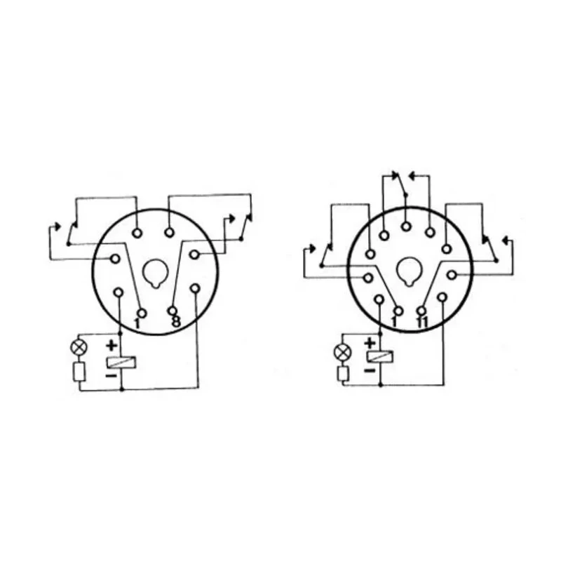 Releco Power Relay, 12V DC Coil, 10A Switching Current, DPDT, Plug-In Terminal, Silver Alloy Contacts C2-A20X / DC 12V