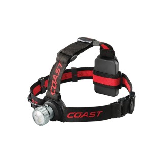 Coast HL45 LED Head Torch 400 lm Flood Beam 28 m IPX4 Waterproof Adjustable Strap HL45