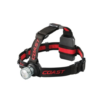 Coast HL45 LED Head Torch 400 lm Flood Beam 28 m IPX4 Waterproof Adjustable Strap HL45