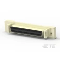 TE Connectivity 50 Way Straight 1.27 mm Pitch Through Hole Female D-Sub Connector with Screw 5749721-5