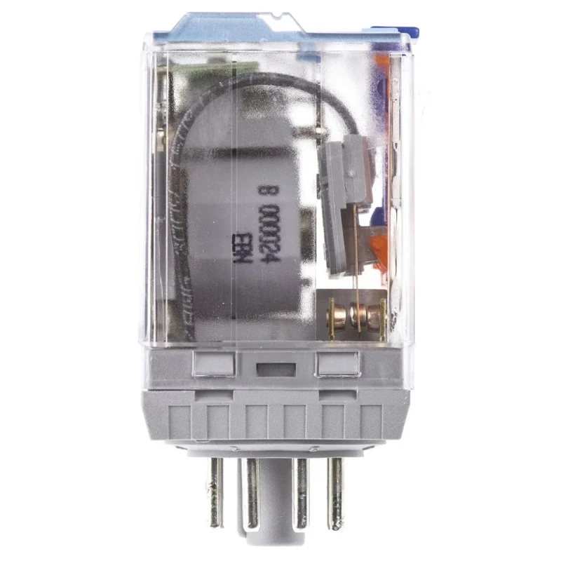 Releco Power Relay 24V DC Coil 10A Switching Current DPDT Plug-In Terminal MRC Series C2-A20X / DC 24V