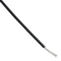 Alpha Wire Hook-up Wire PVC Series Black Hook Up Wire 22 AWG 7/0.25 mm Core Strands 30 m Polyvinyl 7055 BK005