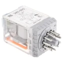 Releco Power Relay 3PDT, 115V AC Coil, 10A Switching Current, Plug-In Terminal, Silver Alloy Contacts C3-A30X / AC 115 V