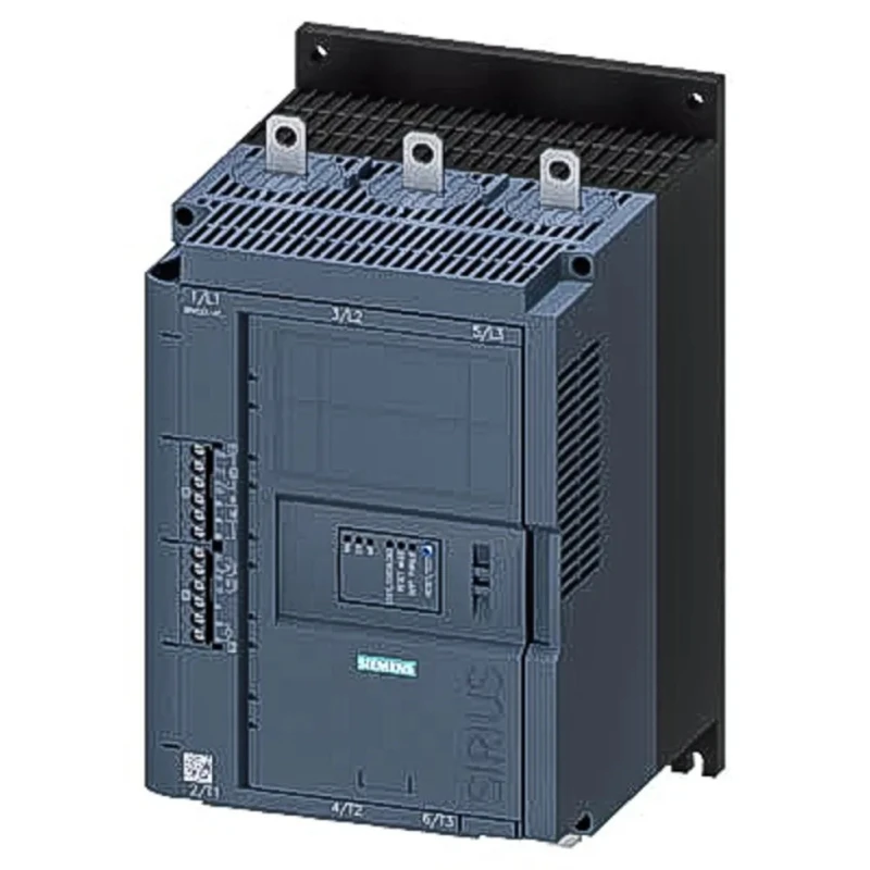 Siemens Soft Starter 3RW52 480V AC, 132 kW, 3 Phase, Screw Fixing, IP00 3RW5235-6TC14